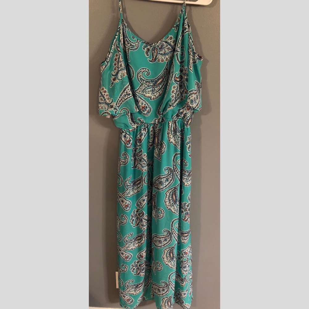 Cold Shoulder Maxi Dress
